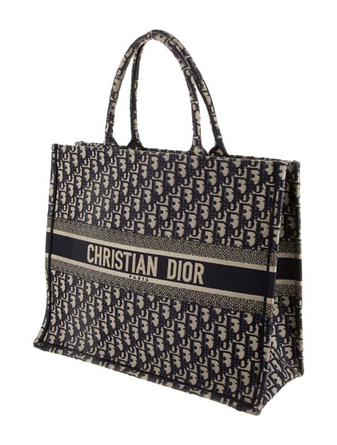 Dior oblique book totes